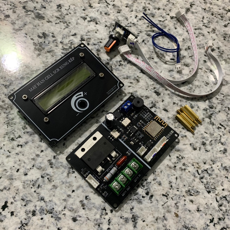Mạch hàn cell pin timer SCR hoặc BTA 100A 1200B timer xung kép thay thế ...