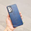 Ốp dẻo giả da Samsung A52 5G / A52S in logo có gờ bảo vệ camera ôm khít máy chống trơn trượt, mồ hôi tay