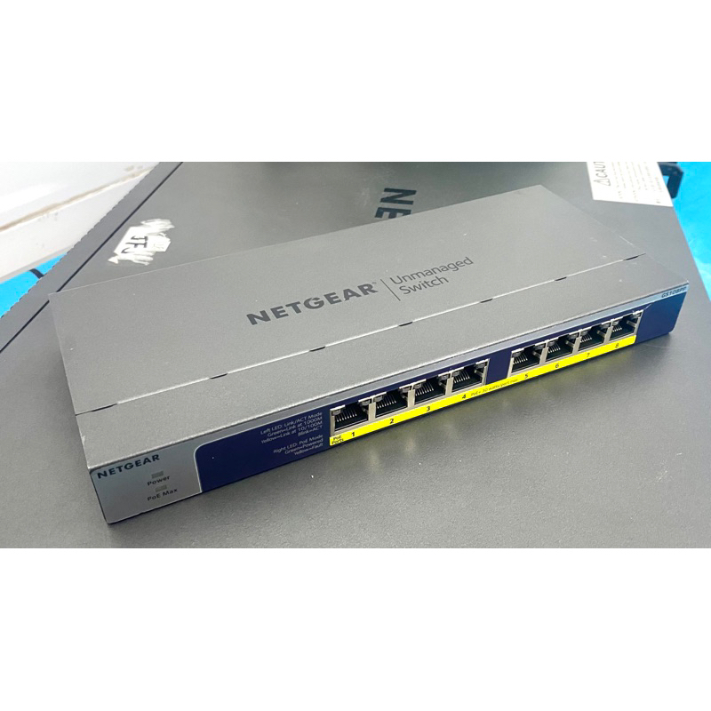 Switch POE 123W AF/AT NETGEAR GS308PP - GS108PP - GS108LP - Switch 8 ...