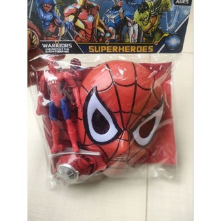 Set đồ 5 món giúp bé hoá trang thành siêu nhân nhện spiderman