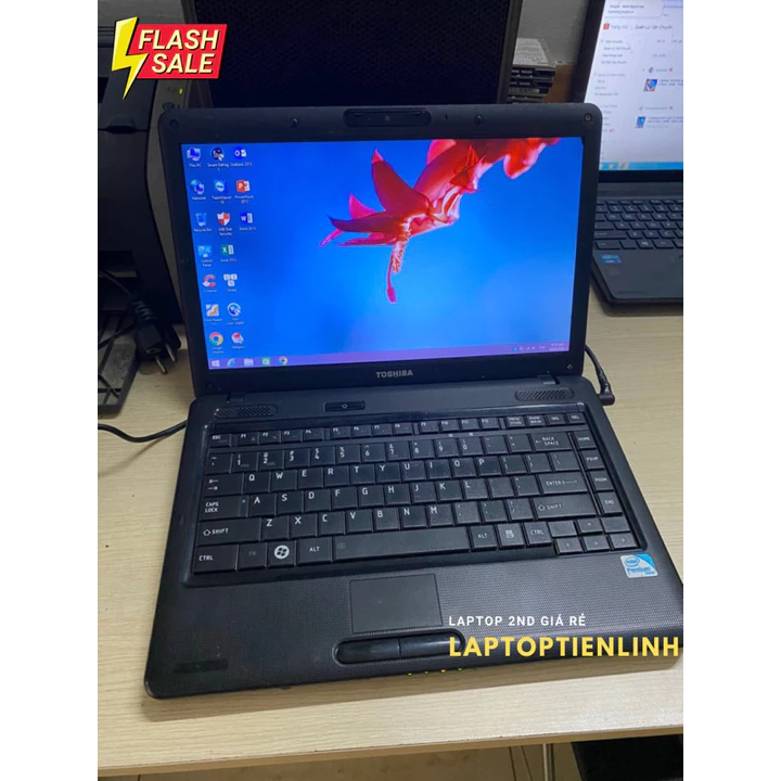Laptop Toshiba giá rẻ văn phòng (4GB / 120GB HDD) | Qua sử dụng