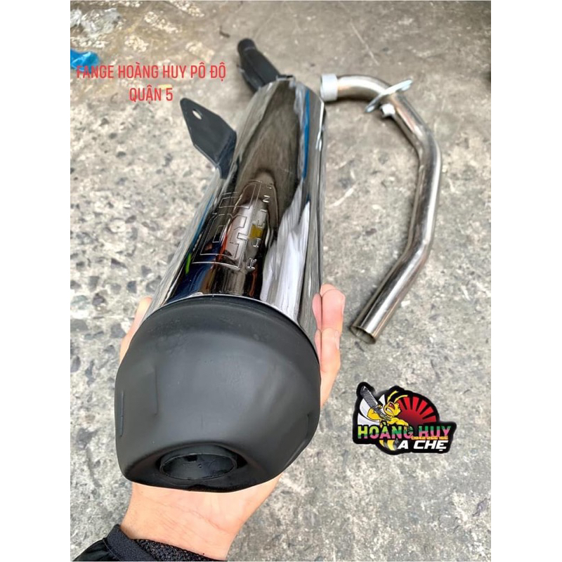 Pô Sonic RL Móc PXL + Cổ Inox Winer Sonic Ex135-150-155 Satria Fi ...