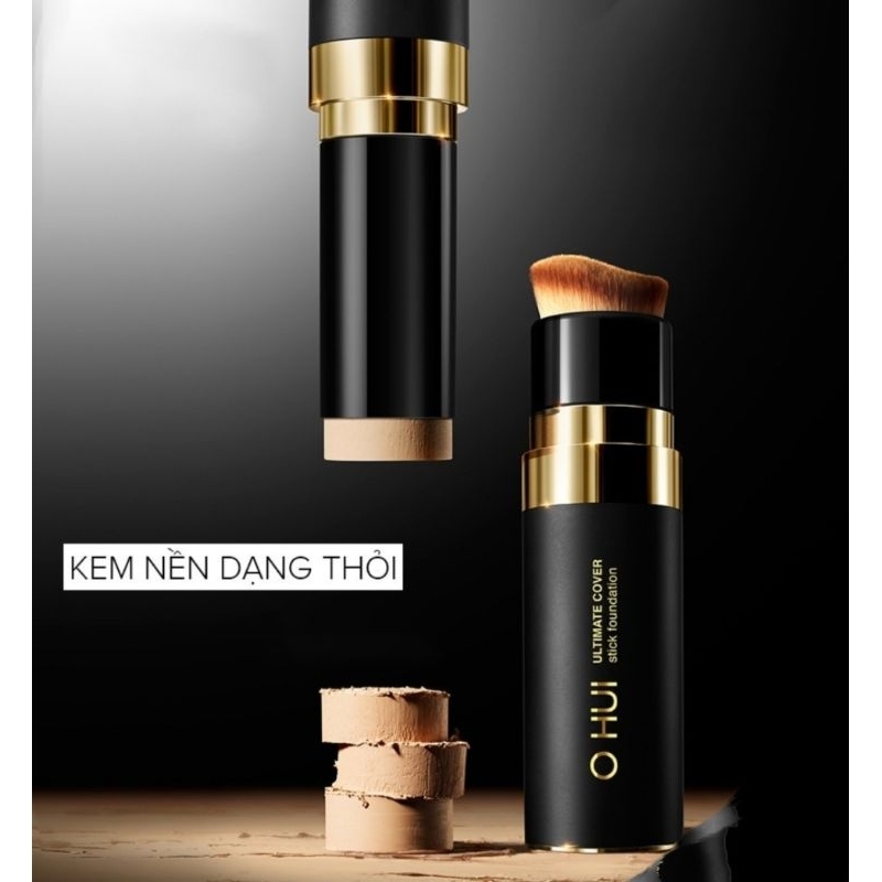 Sét kem nền dạng thỏi phiên bản giới hạn đặc biệt OHUI Ultimate Cover Stick Foundation ( Tặng kèm bảng phấn mắt )
