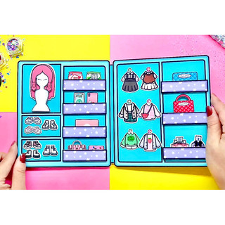 Tủ quần áo của Toca - Búp bê giấy