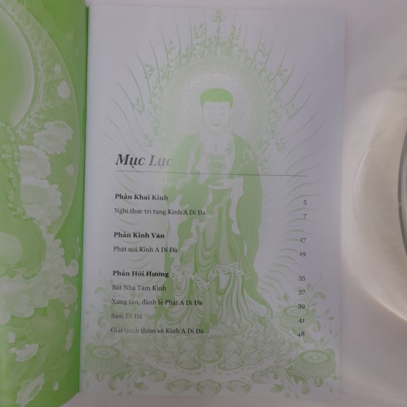 Ảnh Sách - Kinh A Di Đà (bản in tuyệt đẹp) 2