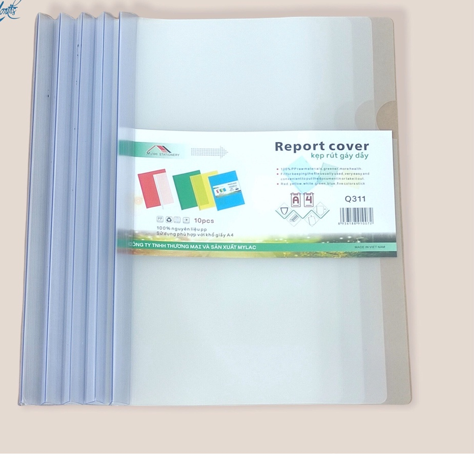 (LOẠI DÀY) Kẹp file đựng tài liệu A4, file rút gáy xoay đầu, rút gáy ...