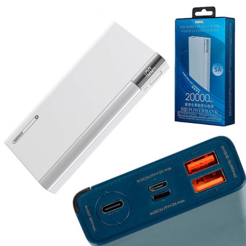 Pin sạc dự phòng 20.000mAh Remax RPP-108 Chính hãng | Shopee Việt Nam