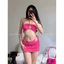 BỘ BIKINI DJMIE THIẾT KẾ ĐỘC QUYỀN TẶNG KÈM KHOÁT VÀ HOA CÀI 5 món(ẢNH THẬT)
