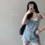 FREESHIP YẾM BÒ XANH DEMIN VINTAGE QCCC (XANH VỪa)