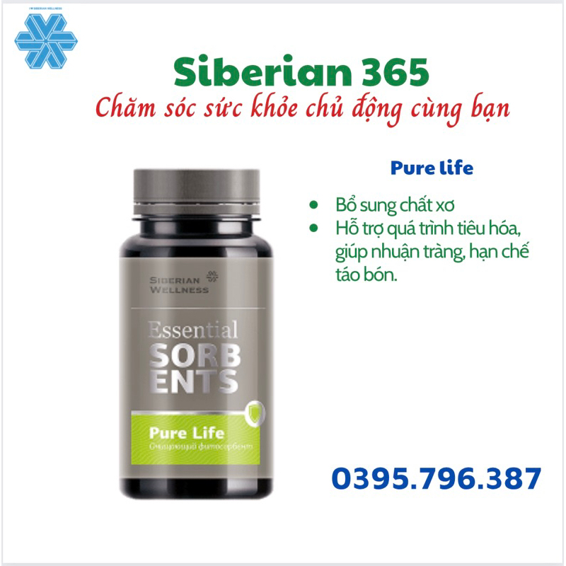 [Hỗ trợ tiêu hóa] Pure Life Siberi - Thực phẩm bảo vệ sức khỏe ...