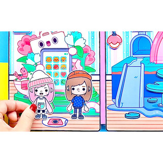 Shopping cùng Toca Boca - Búp bê giấy