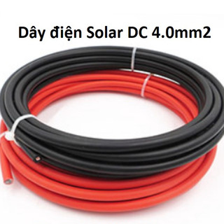 Dây solar DC 4mm2 loại vụn 0.5m đến 4m thanh lý giá rẻ