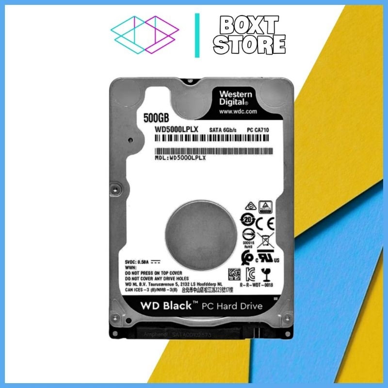 Ổ cứng HDD WD Black 500GB 2.5-inch SATA III 64MB Cache 7200RPM | Shopee ...