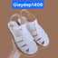 Giày Sandal Rọ nữ đan 3 NAN, Quai da siêu mềm phong cách Nhật đế cao 2.5cm