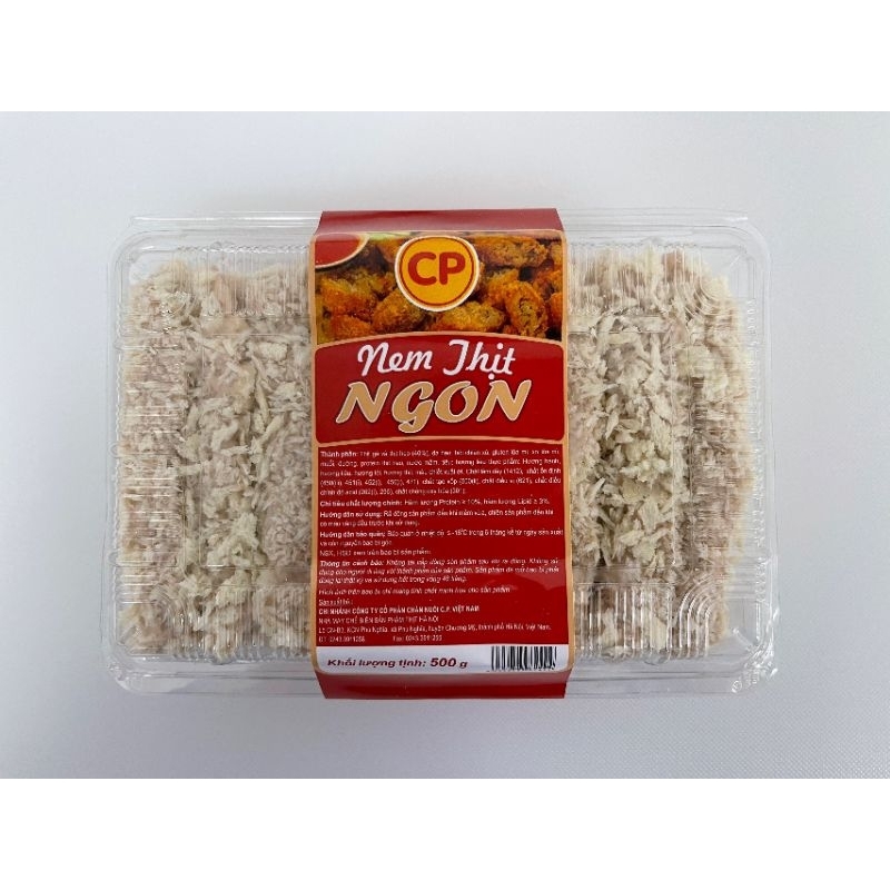 Nem chua rán-nem thịt ngon CP 500g,/20 cáy | Shopee Việt Nam