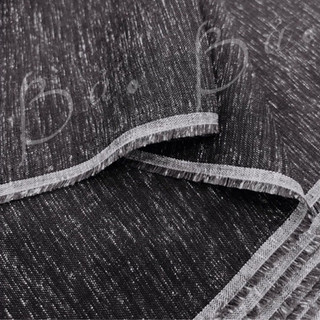 Vải Linen Tưng Xám Tiêu Lông Chuột Hàng May Áo Khổ 1m55