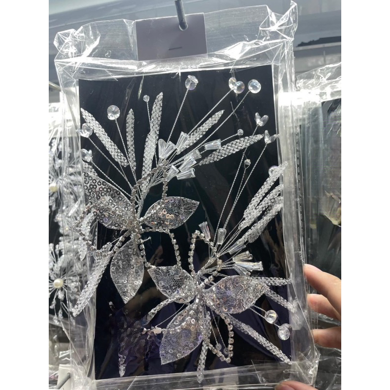 bộ cài tóc cô dâu ( có bán lẻ 1 chiéc)
