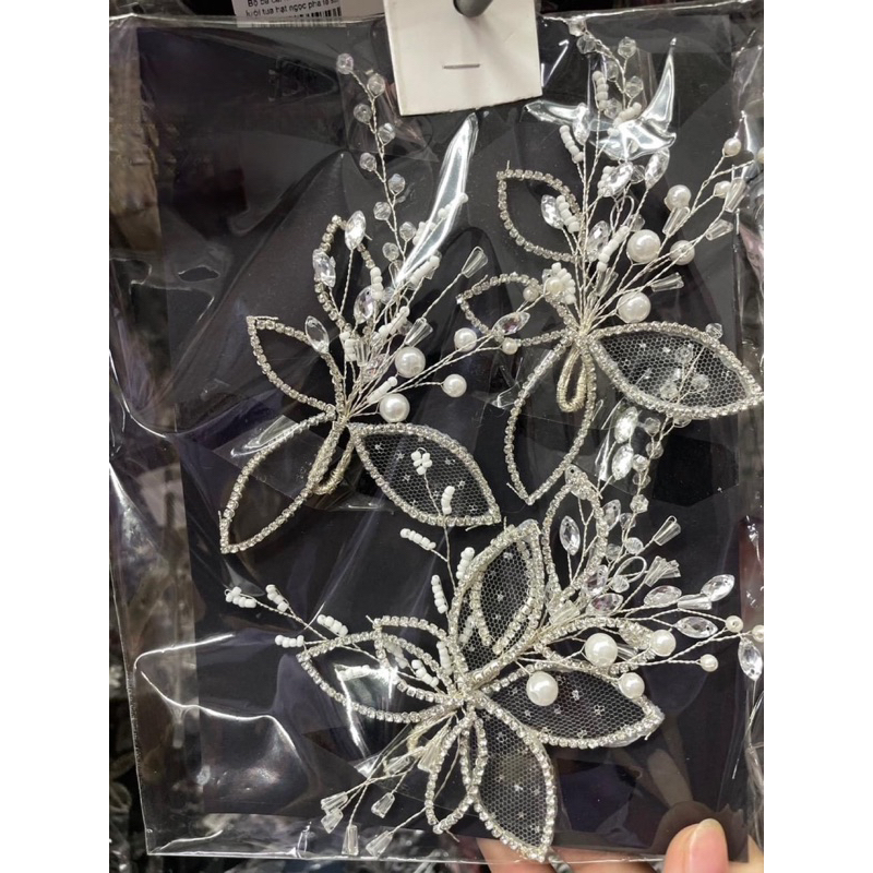 bộ cài tóc cô dâu ( có bán lẻ 1 chiéc)