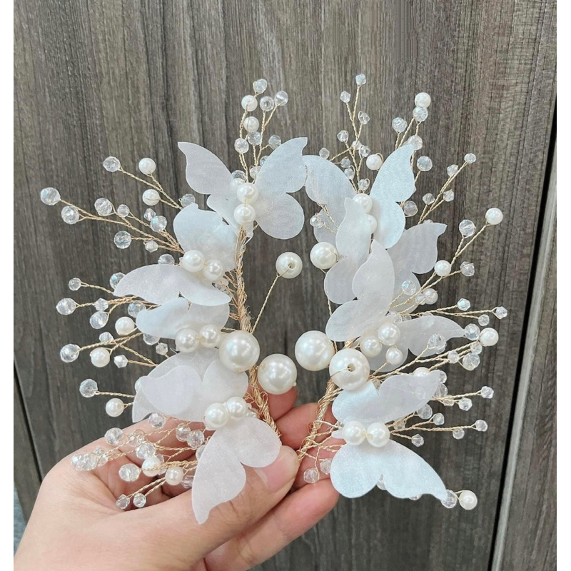 bộ cài tóc cô dâu( có bán lẻ 1chiec)