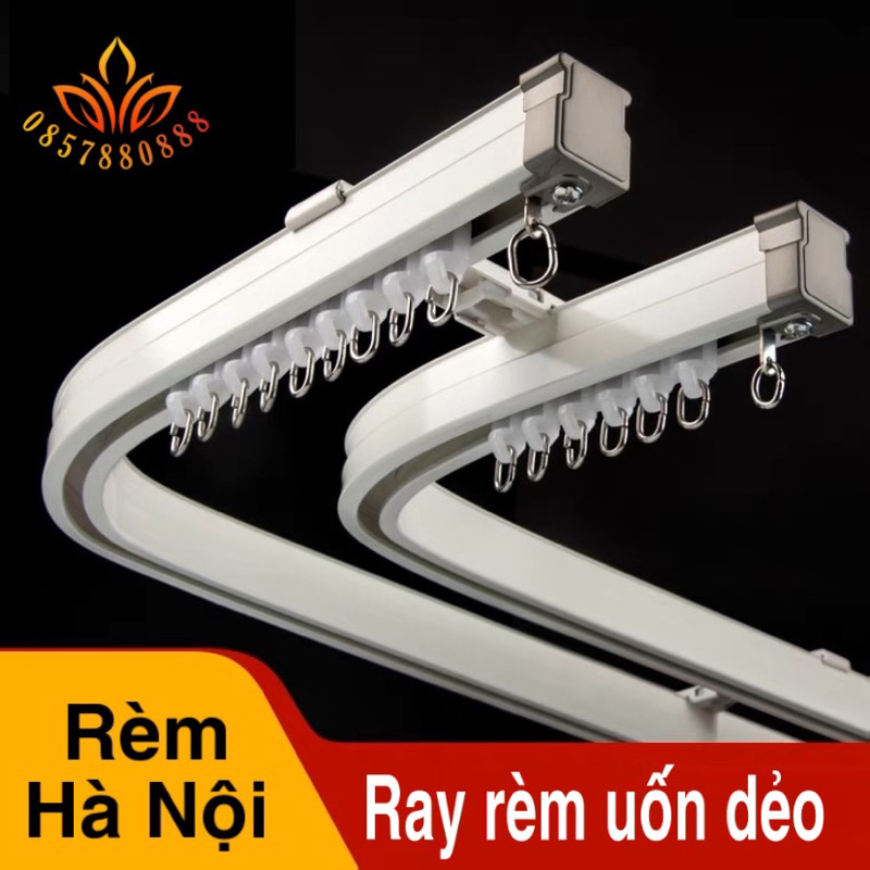 [ PHỤ KIỆN RÈM ] Khung rèm spa Ray uốn treo rèm cửa,thanh ray uốn dẻo ...