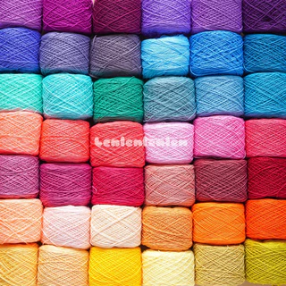 Len Sợi Cotton Việt Nam-1mm-CTVN 1mm-móc thú bông/túi/mũ/áo/bikini [Len Lẻn Lèn Len Shop]