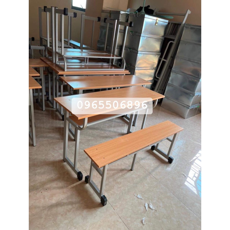 bàn rời ghế học sinh, nhà trường, có trụ giữa | Shopee Việt Nam