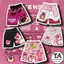 QUẦN ĐÙI GẤU DÂU LOTSO CUTE - Quần Short lững Cartoon Unisex - Quần đùi nam nữ Freesize 38-68kg TUEANHSTORE