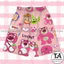 QUẦN ĐÙI GẤU DÂU LOTSO CUTE - Quần Short lững Cartoon Unisex - Quần đùi nam nữ Freesize 38-68kg TUEANHSTORE