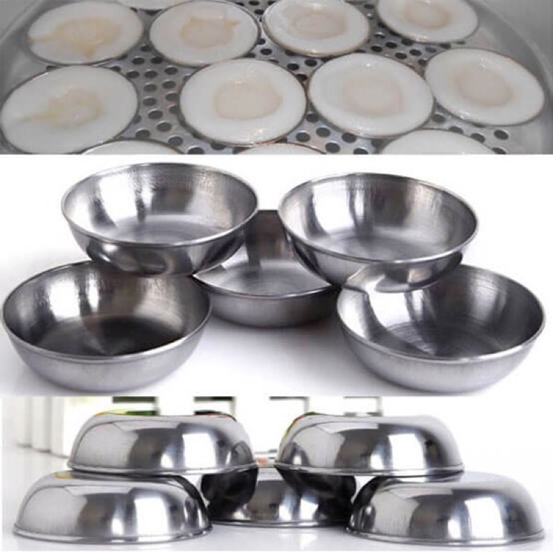 Chén inox làm bánh bèo inox 304 cao cấp hoặc dùng làm chén nước chắm ...