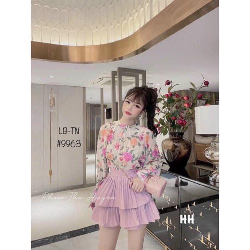 Chân váy 2 tầng dập ly giá siêu rẻ hàng đẹp chất lượng ( có lót quần)