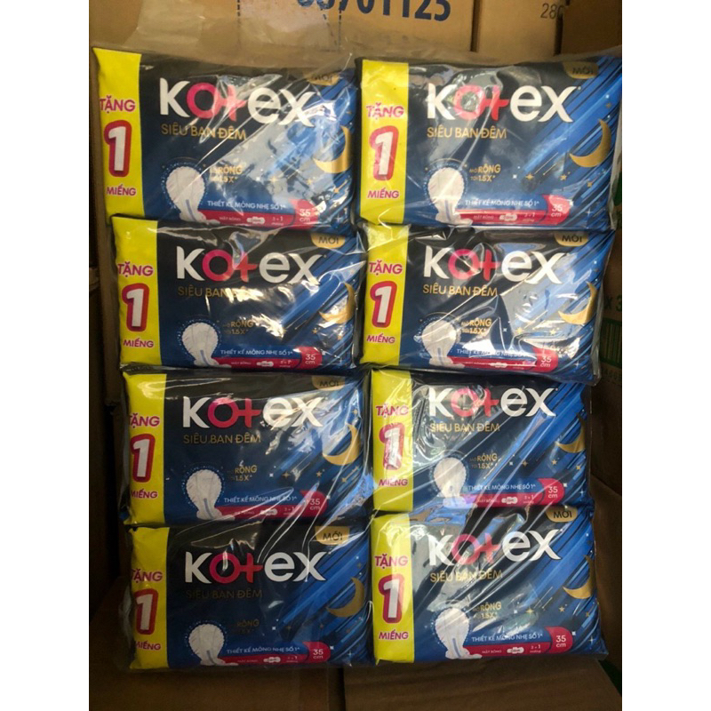 Băng vệ sinh Kotex Style ban đêm 3 miếng x 35cm