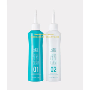 Bộ sản phẩm uốn - Create - ATS Aqua Free Perm - Tạo sóng xoăn lâu bền, kết cấu đủ ẩm (150ml x 2) - LT2026