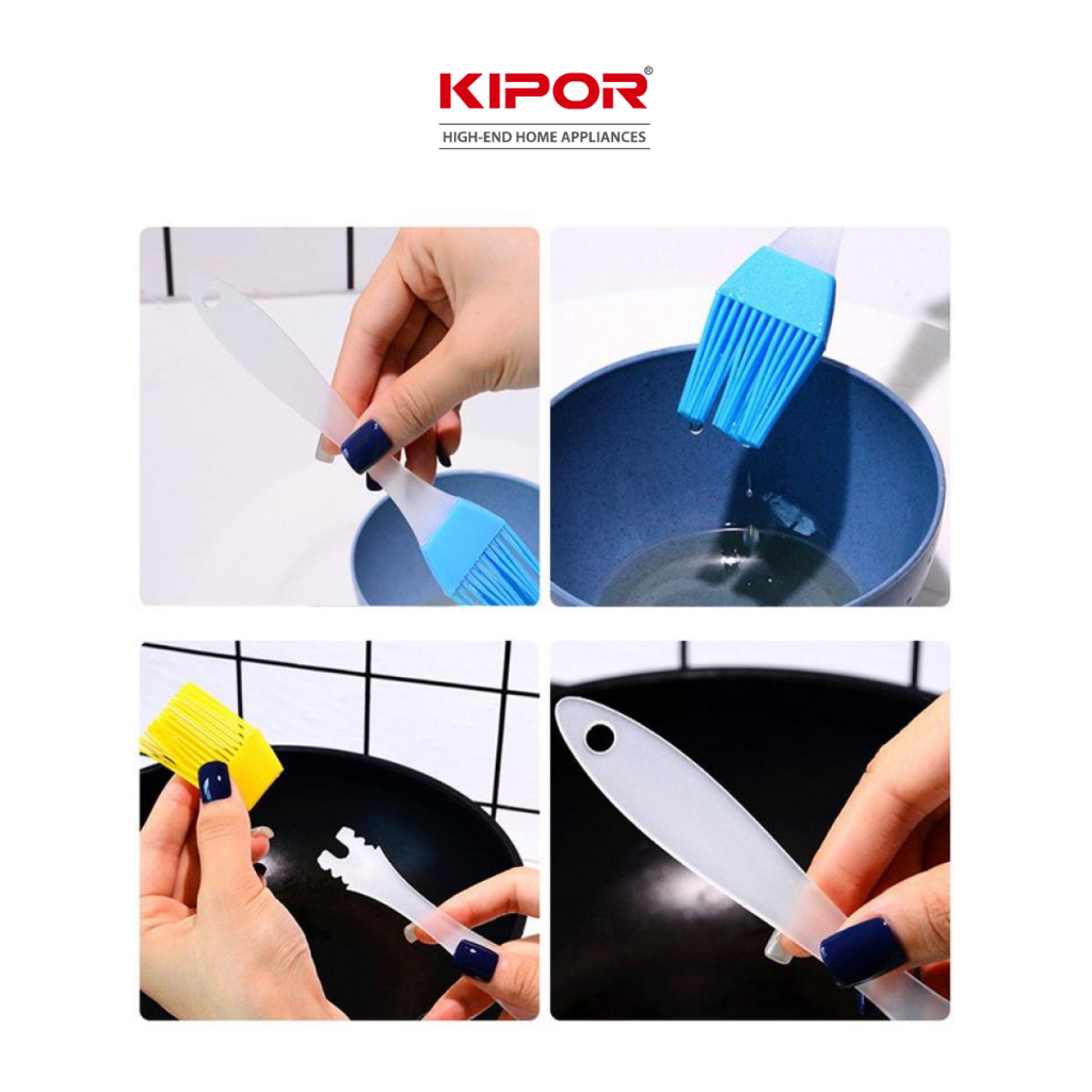 Ảnh Chổi quét dầu silicon KIPOR KP-QD01A - Chịu nhiệt tốt - Quét gia vị thực phẩm tiện lợi 2