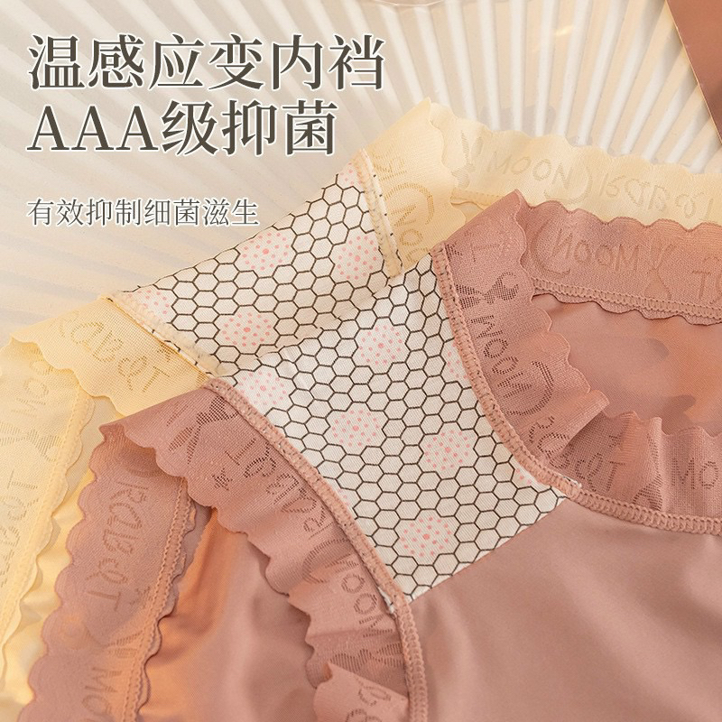 COMBO 10 QUẦN SU LỤA REN HÔNG CAO CẤP 6608