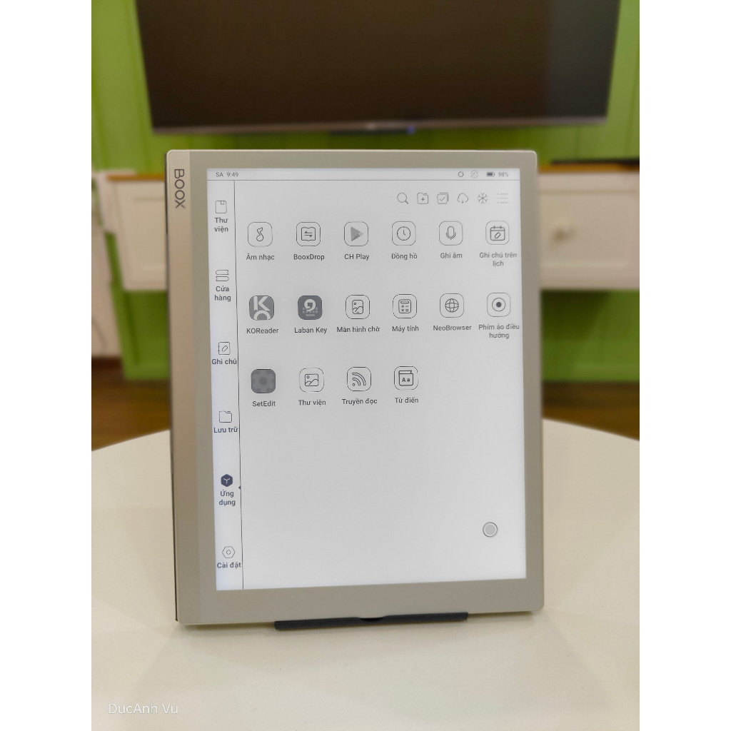 Máy đọc sách Boox Note X Boox Note Air 2 likenew tặng kèm sleeve chính ...