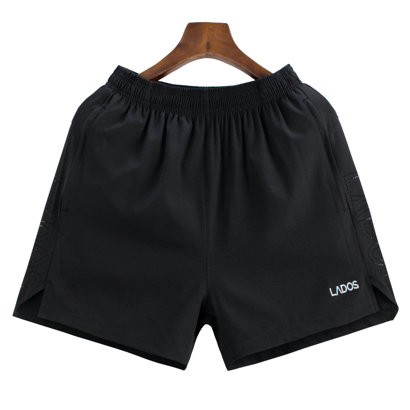Quần short đùi thể thao Nam 2 lớp thời trang Lados-34089 dù co giãn, thấm hút, có túi kéo, tập gym, chạy bộ