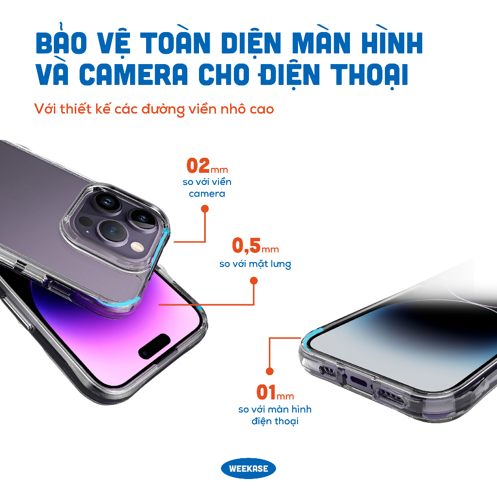 [CÓ QUÀ] Ốp cứng chống sốc lên tới 3m độc quyền Weekase GearX Crystal Impact Case - Đạt Tiêu Chuẩn Quân Đội Mỹ | BigBuy360 - bigbuy360.vn