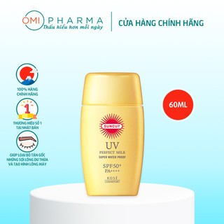 Sữa Chống Nắng Kose Suncut Milk Super Water Proof SPF50+/PA++++ 60ml