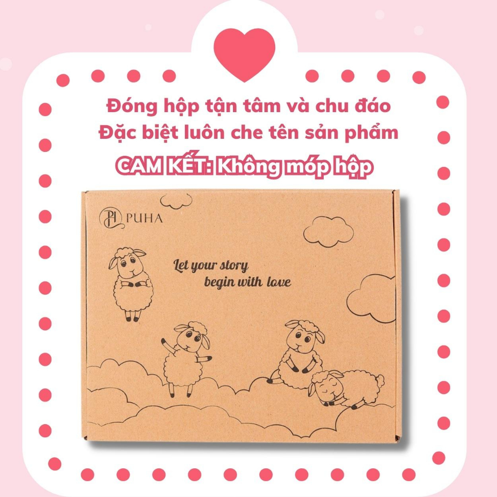 Ảnh Túi chườm nóng lạnh đa năng Puha 500ml họa tiết thỏ bunny dễ thương quà tặng bạn gái 2