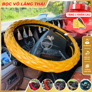Bao vô lăng Thái, bao tay lái ô tô, xe tải đủ size và nhiều màu, êm tay
