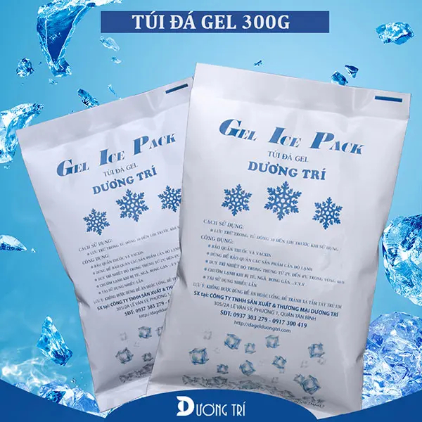 Túi Đá Gel 300g Giữ Lạnh