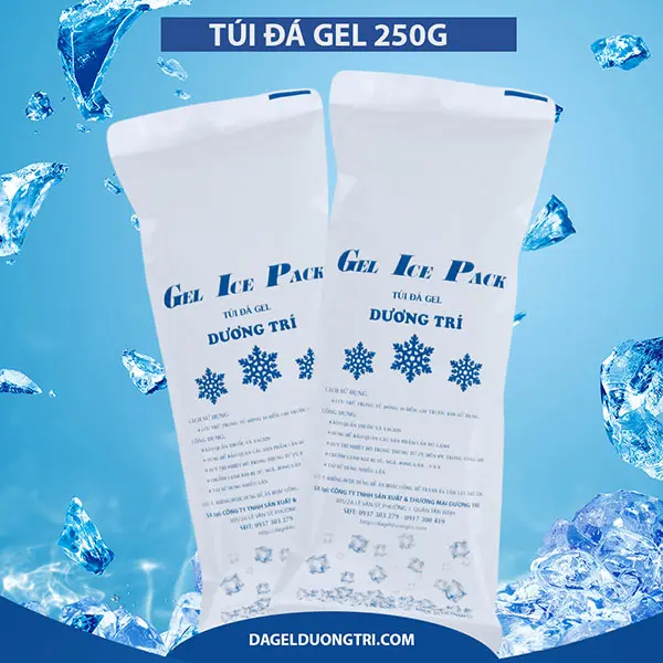 Túi Đá Gel 250g Giữ Lạnh