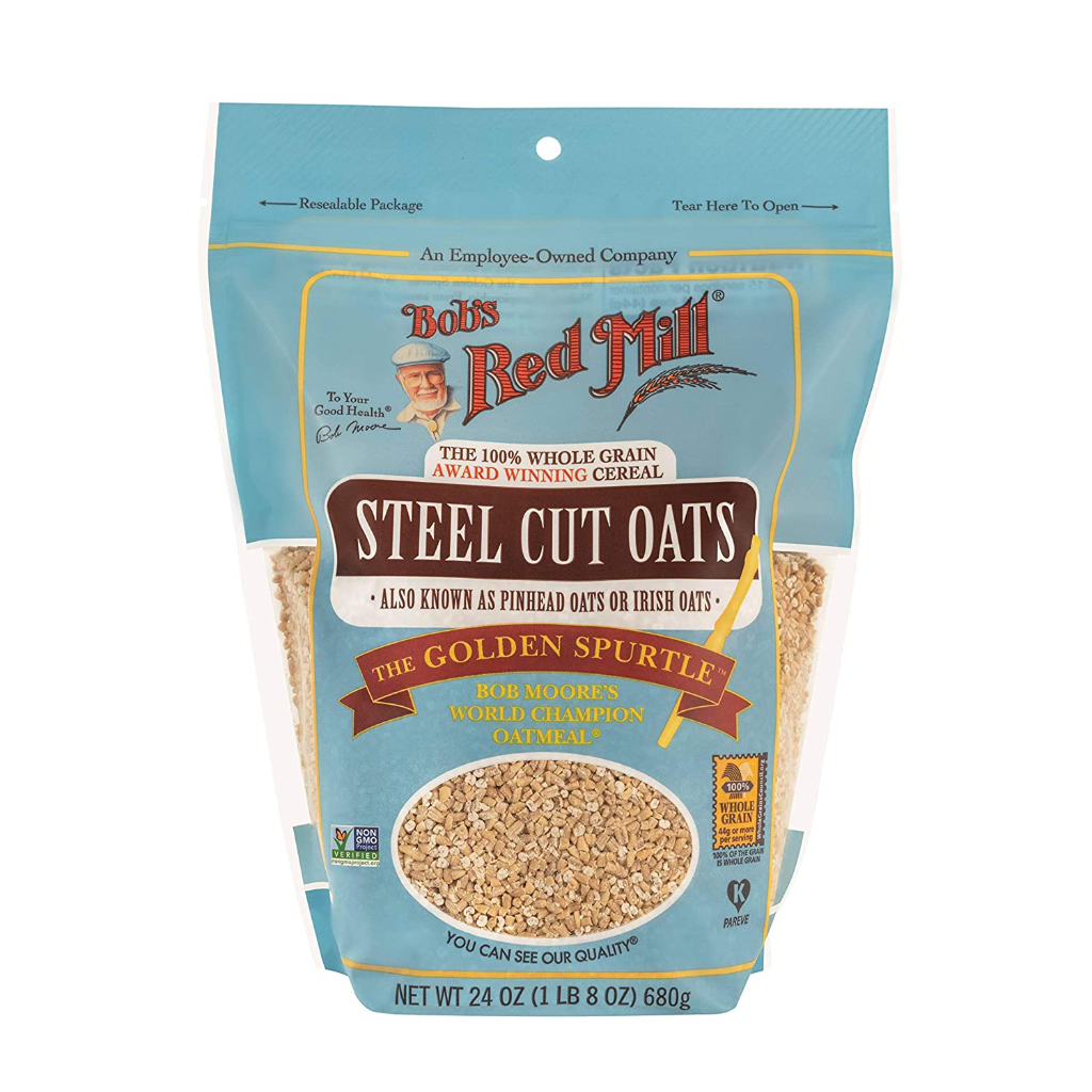 Yến mạch cắt hạt Bobs Red Mill Steel Cut