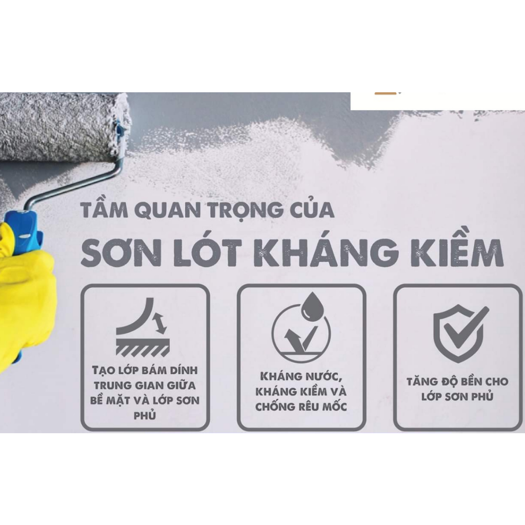 Sơn lót Sanshield chống kiềm nội&ngoại thất- Chống Nứt- Chống Thấm ...