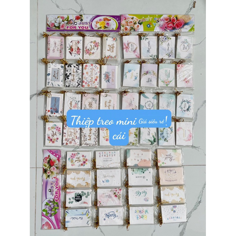 thiệp treo mini giá siêu đẹp | Shopee Việt Nam