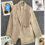 Áo blazer nữ hàng Quảng Châu 4 CÚC (kèm VIDEO THẬT) độn vai may 2 lớp áo vest nữ CHẤT MỀM