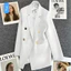 Áo blazer nữ hàng Quảng Châu 4 CÚC (kèm VIDEO THẬT) độn vai may 2 lớp áo vest nữ CHẤT MỀM