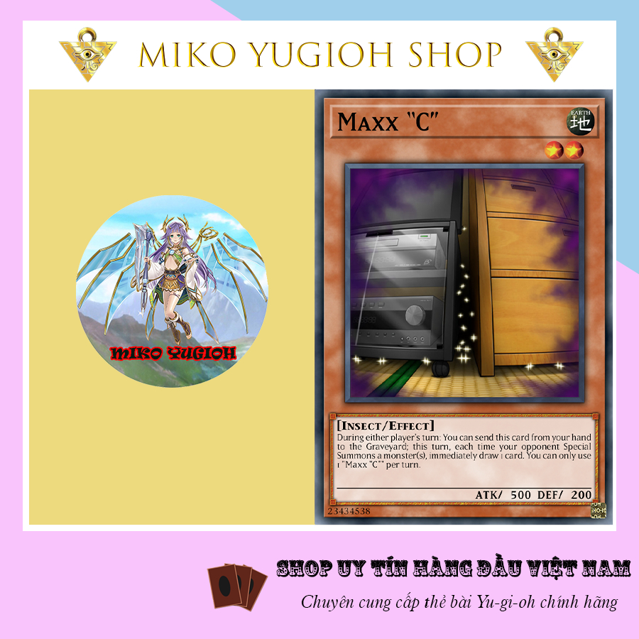 Miko Yugioh Thẻ Bài Yugioh Chính Hãng Tiếng Nhật Maxx C Rc04 Shopee Việt Nam 4758