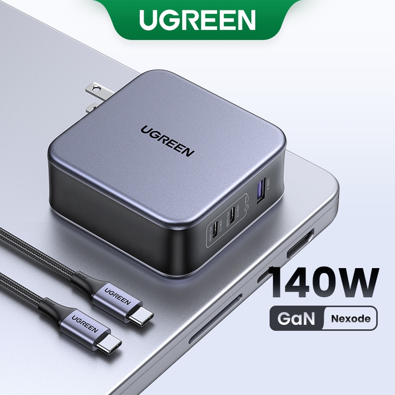 Củ sạc nhanh Gan Nexode 140W Ugreen 90548 CD289 l 65155B 65025 X527 Cao ...