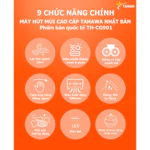 Máy hút mùi cao cấp phiên bản quốc tế Tahawa TH-CG901 giúp hút mùi thức ăn để không gian bếp không bị ám mùi — ảnh 2